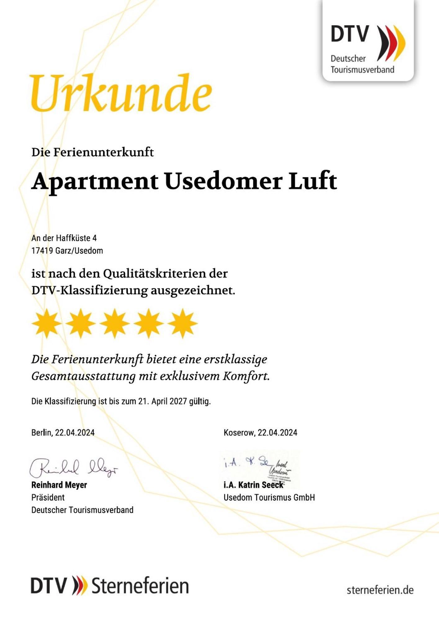 Apartment "Usedomer Luft" Garz (Usedom) Exterior foto